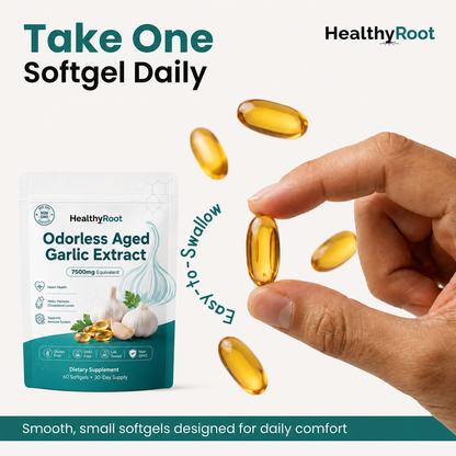 Aged Garlic | Odorless softgels