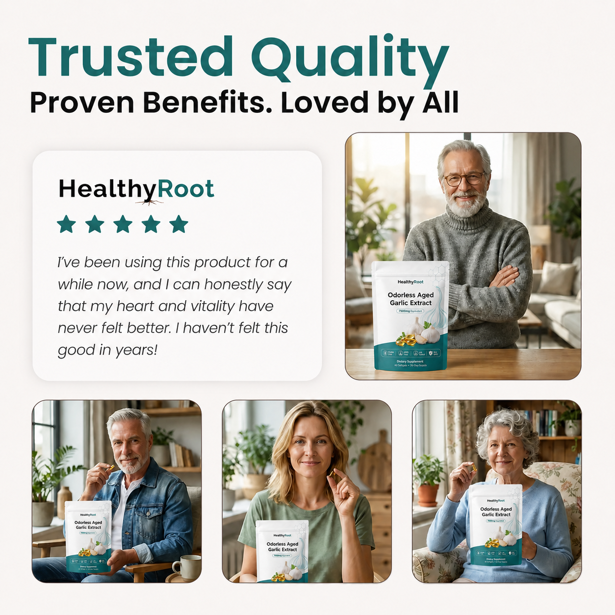 Aged Garlic | Odorless softgels