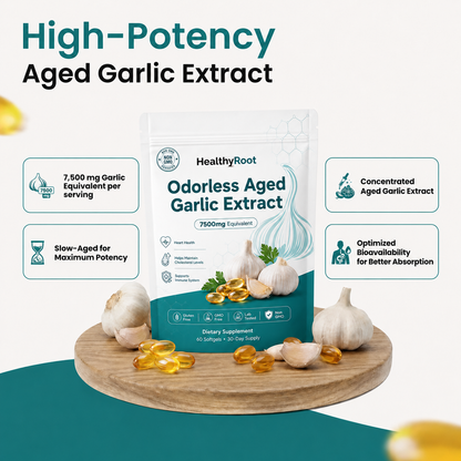 Aged Garlic | Odorless softgels