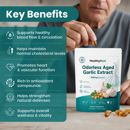 Aged Garlic | Odorless softgels